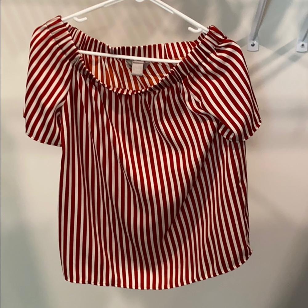 H&M off the shoulder top